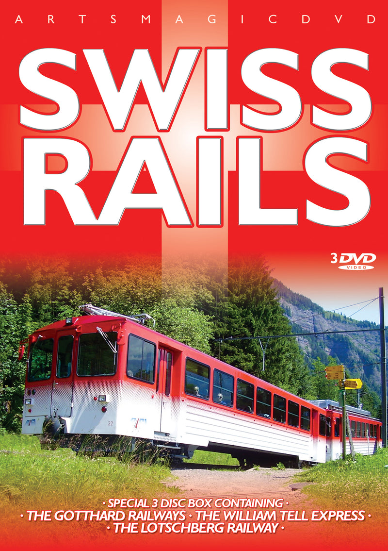 Swiss Rails (3 DVD) (DVD)