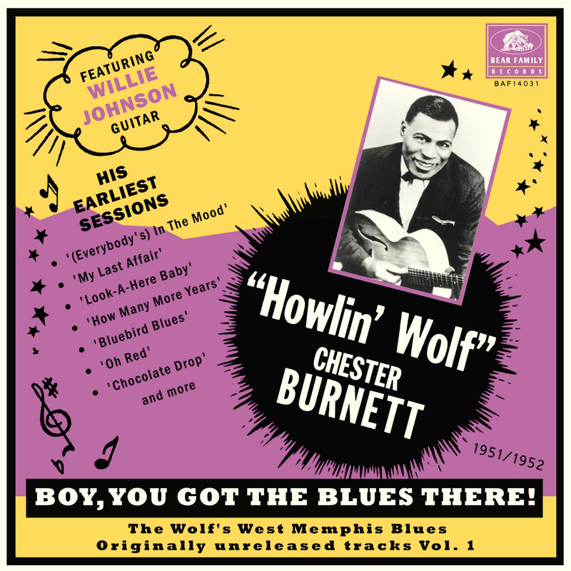 Howlin' Wolf - Boy, You Got The Blues There! Vol. 1: The Wolf's West Memphis Blues (10 INCH)