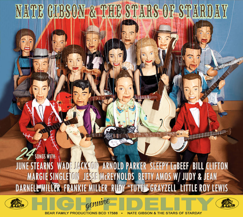 Nate Gibson & The Stars Of Starday (CD)