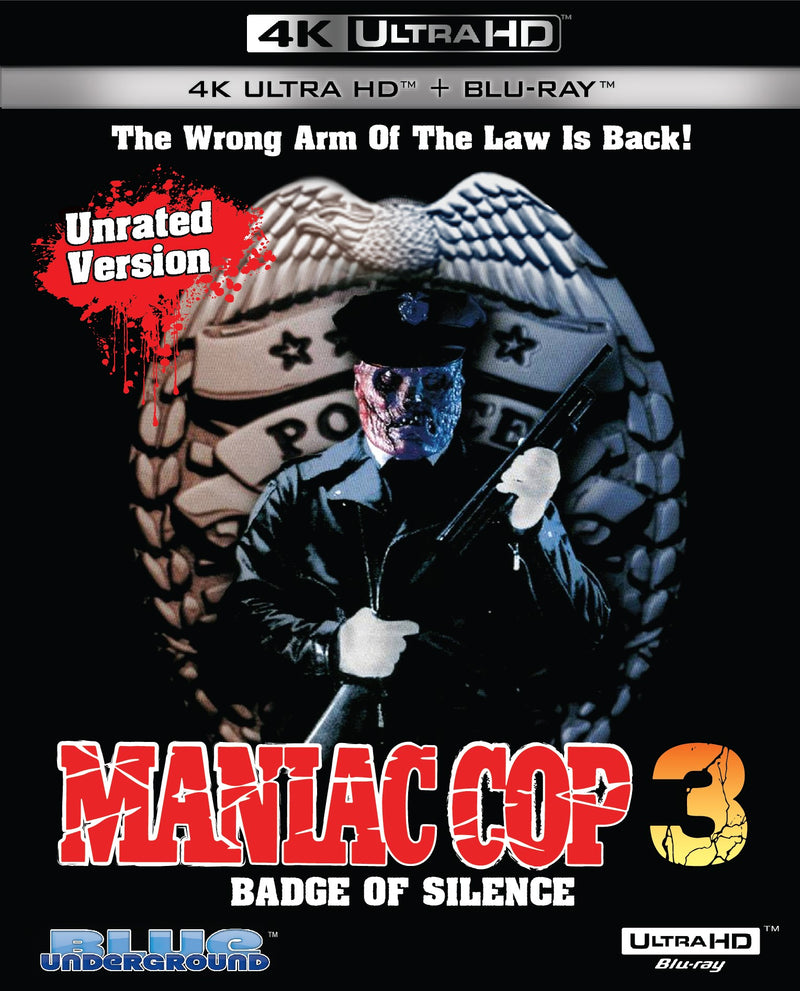 Maniac Cop 3: Badge Of Silence (4K UHD Blu-ray) (4K Ultra HD) 1
