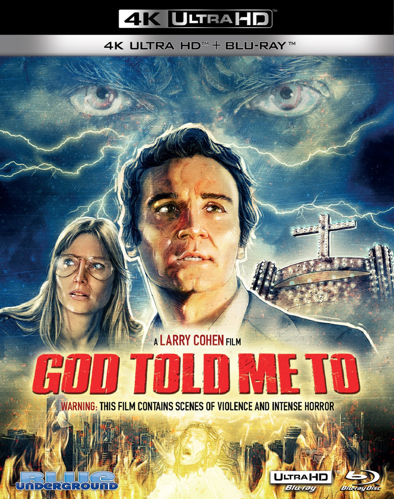 God Told Me To [4K UHD + Blu-ray] (4K Ultra HD)