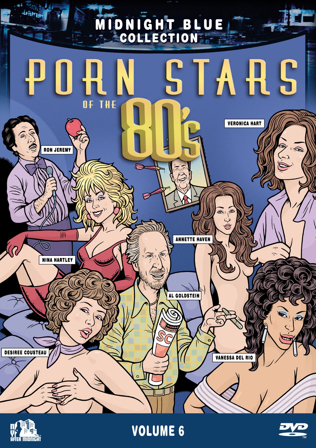 1200px x 1698px - Midnight Blue Vol. 6: Porn Stars of the 80s (DVD)