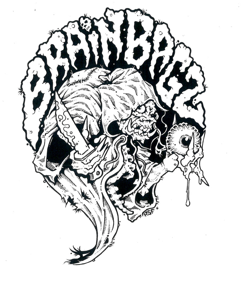 Brain Bagz & Blood Bags - Split (LP)