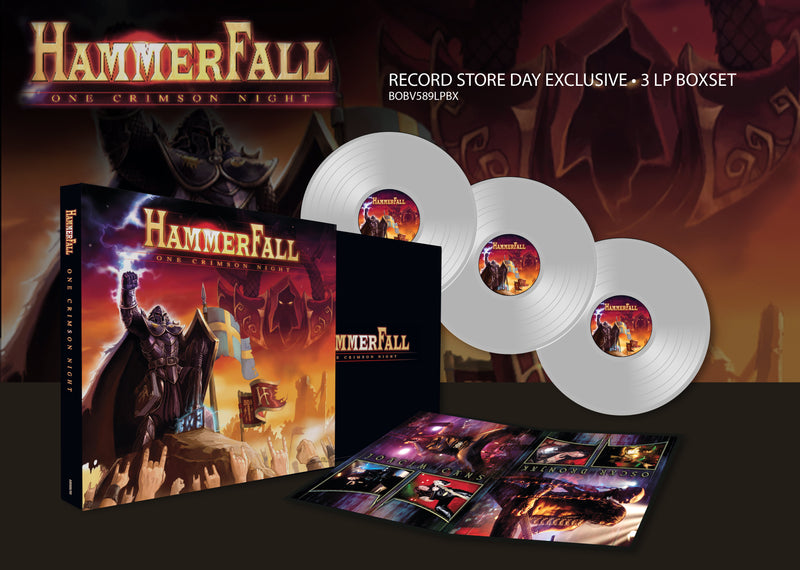 Hammerfall - One Crimson Night (live) (VINYL ALBUM)