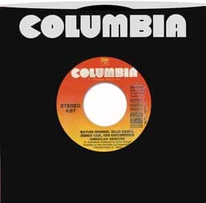 Jennings, Nelson, Cash, Krisofferson - American Remains B/w Texas (7 INCH)