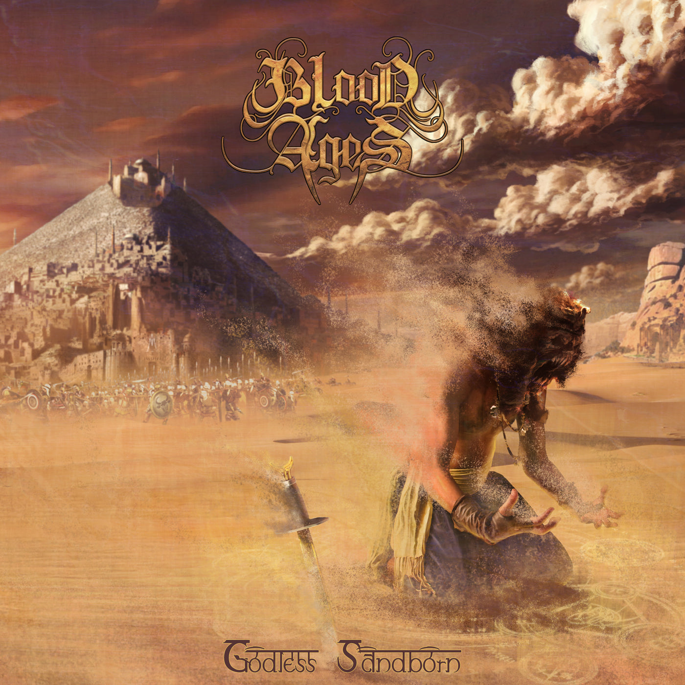 Blood Ages - Godless Sandborn (CD)