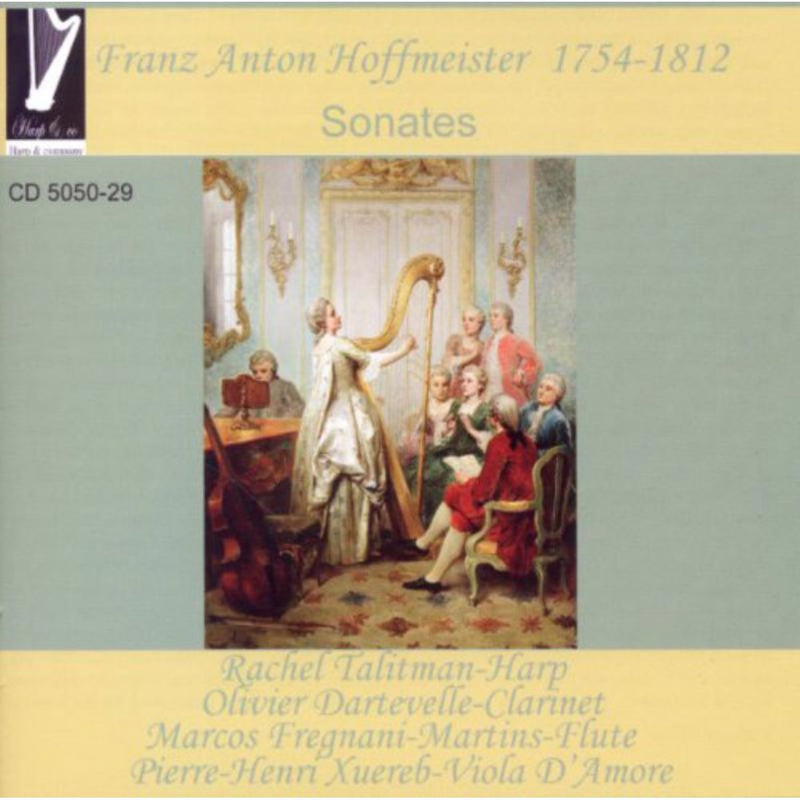 Rachel Talitmann - Hoffmeister  Sonatas (CD)