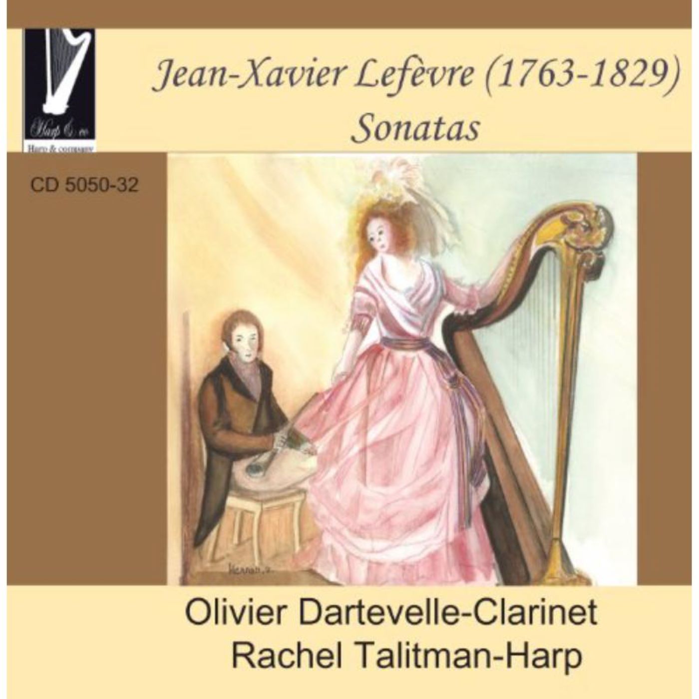 Rachel Talitman & Oliver Dartevelle - Lefevre Sonatas (CD)