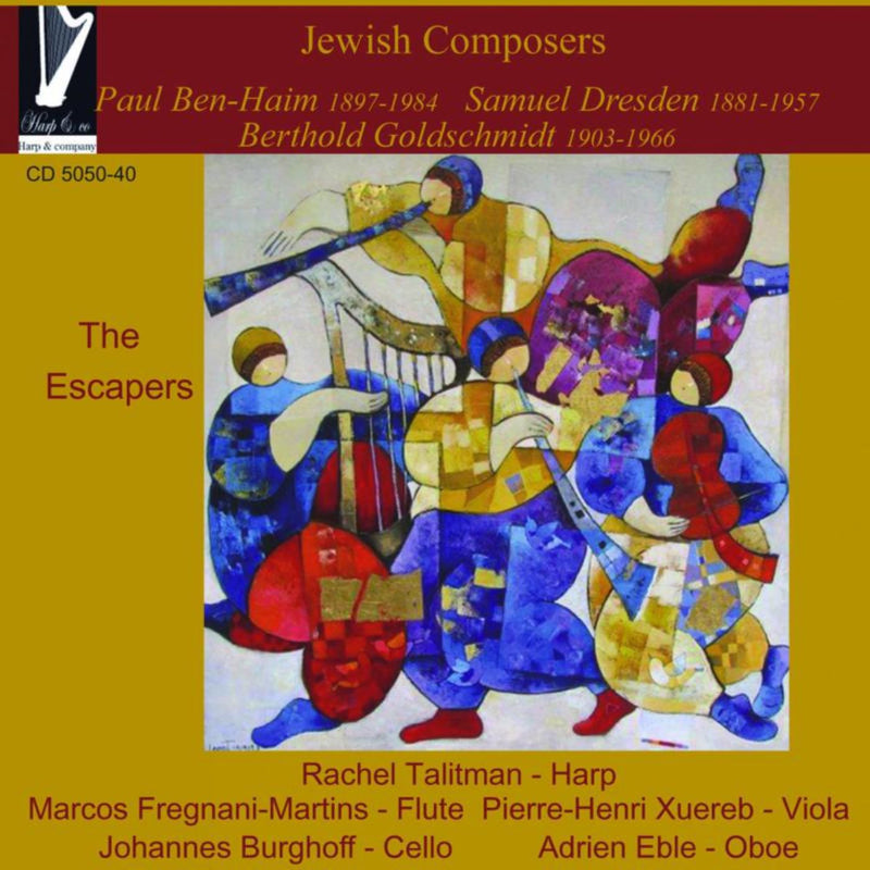 Rachel Talitmann - Ben-Haim Jewish Composers: the Escapers (CD)