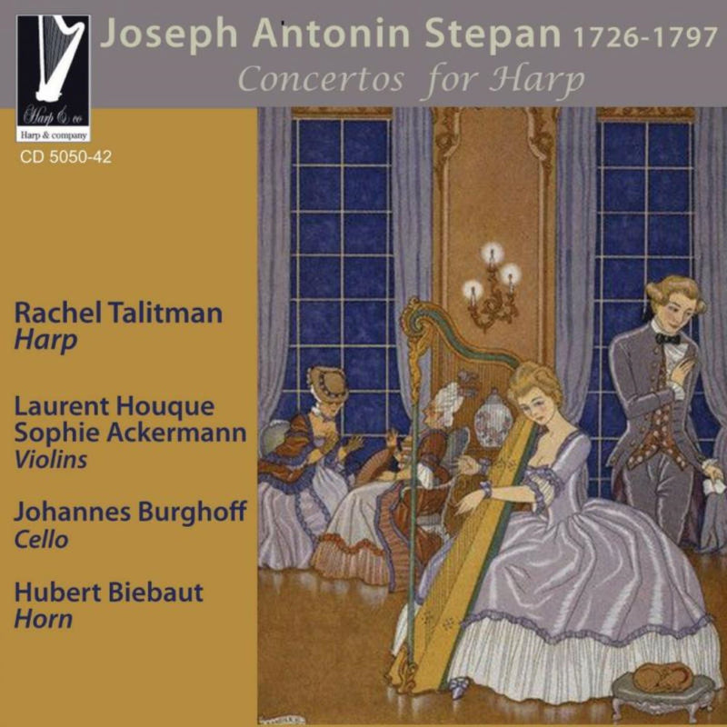 Rachel Talitmann - Stepan Concertos For Harp (CD)