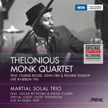Thelonious Monk Quartet & Martial Solal Trio - Live In Berlin, 1961/Live In Essen, 1959 (CD)