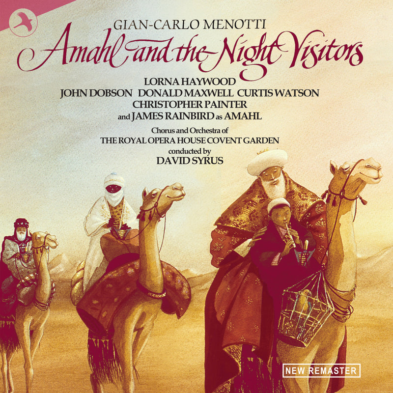 Original Cast From The Royal Opera House Covent Garden - Amahl And The Night Visitors (Remastered) (CD)