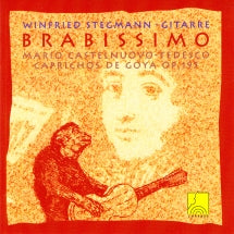 Winfried Stegmann - Castelnuovo-Tedesco: Caprichos de Goya, Op. 195 for Guitar Solo (Brabissimo) (CD)
