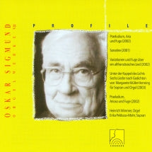 Heinrich Wimmer & Erika Peldszus-Mohr - Sigmund: Organ Music VII (Profile) (CD)