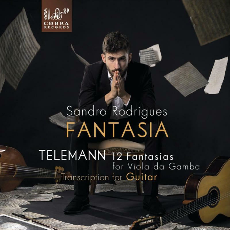 Sandro Rodrigues - Fantasia: Telemann: 12 Fantasias For Viola Da Gamba (CD)