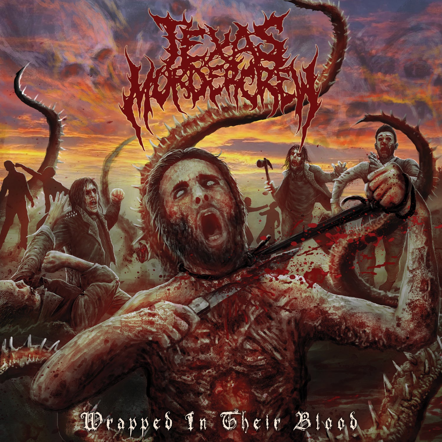 Texas Murder Crew - Wrapped In Their Blood (CD)
