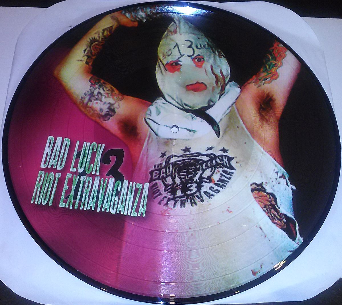 Bad Luck 13 Riot Extravaganza - Picture Disc (LP)