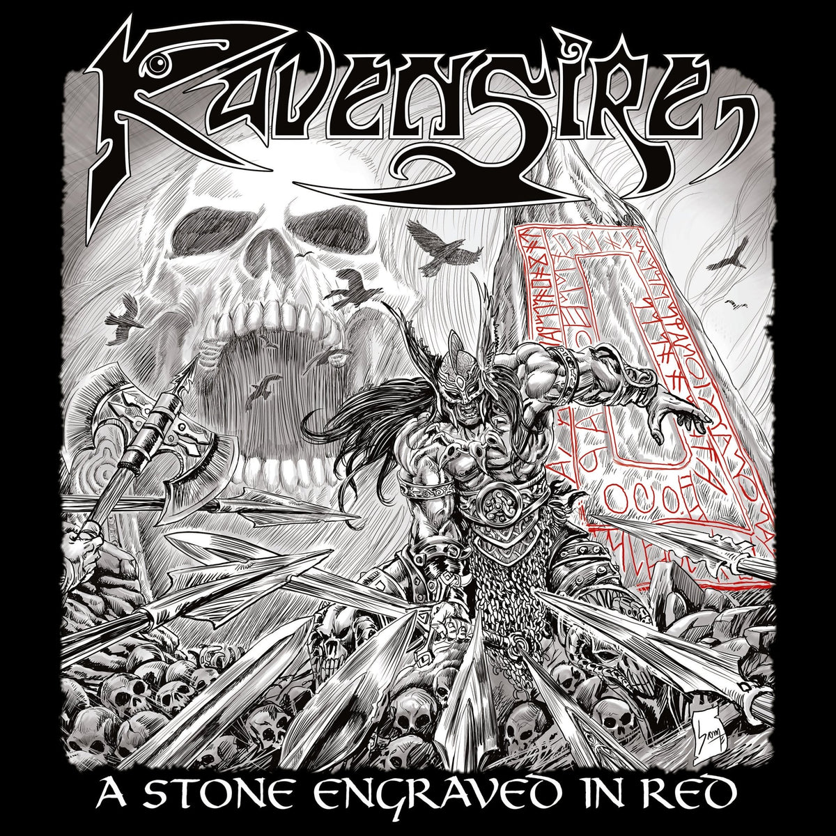 Ravensire - A Stone Engraved In Red (CD)