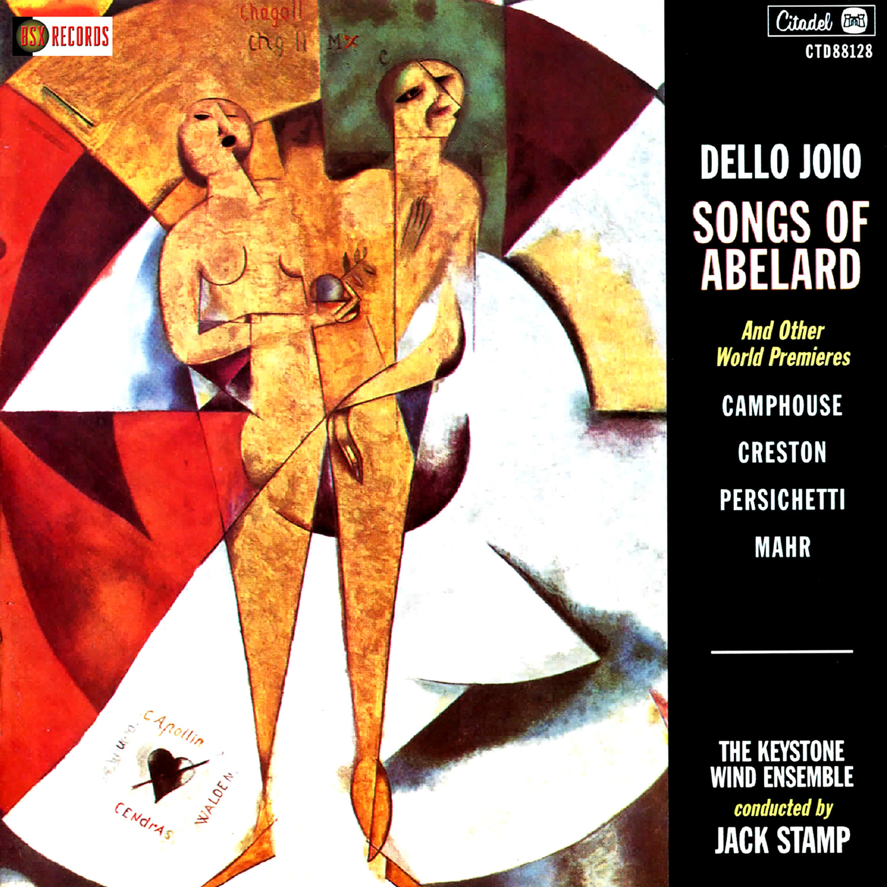 Norman Dello Joio - Songs Of Abelard And Other World Premieres (CD)