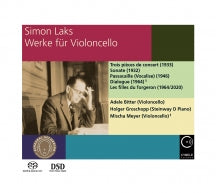 Adele Bitter & Holger Groschopp & Mischa Meyer - Simon Laks: Works For Cello (CD)