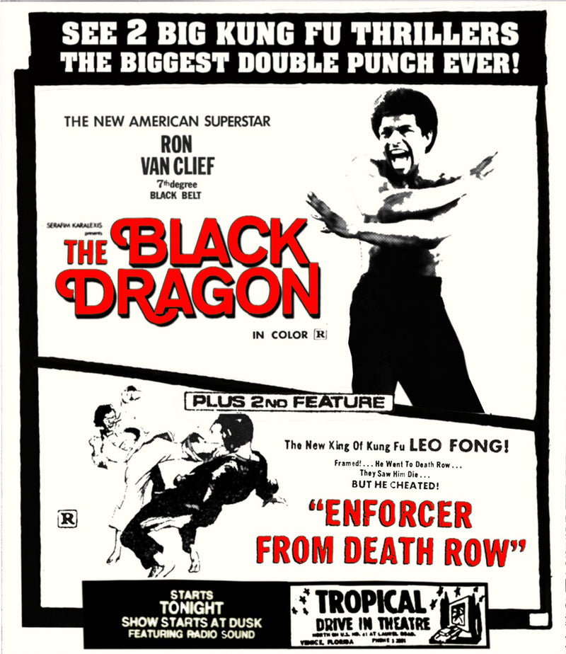 The Black Dragon + Enforcer From Death Row (Drive-In Double Feature