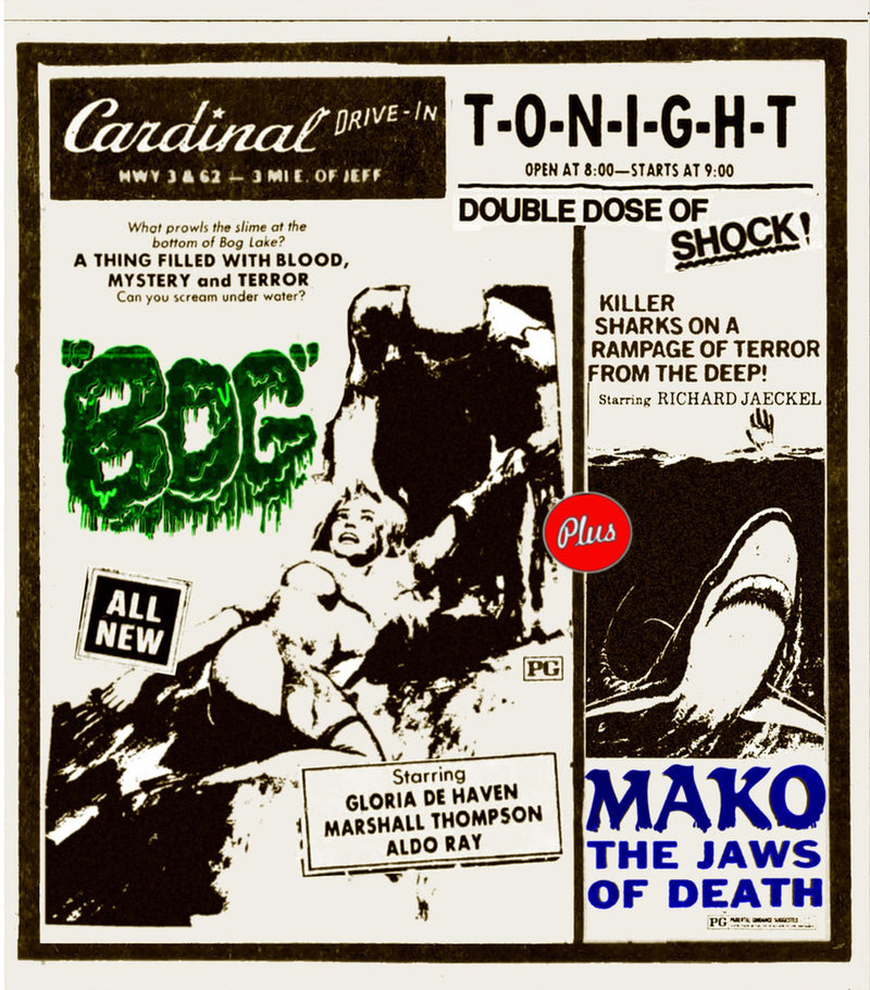 Mako: The Jaws of Death + Bog (Drive-in Double Feature