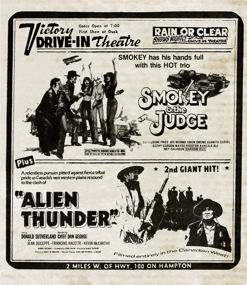 Smokey and the Judge + Alien Thunder  [Drive-in Double Feature