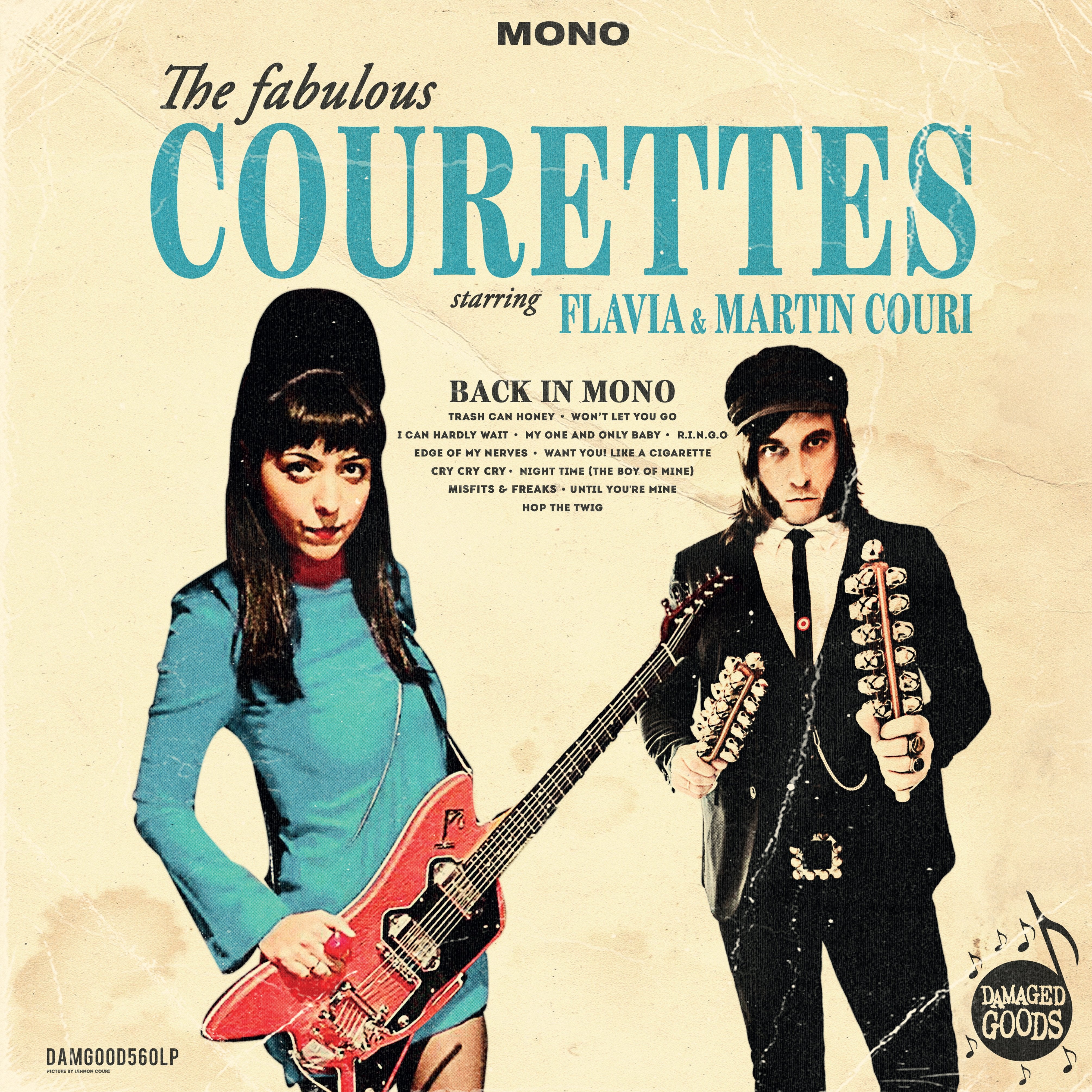 The Courettes - Back In Mono (LP)