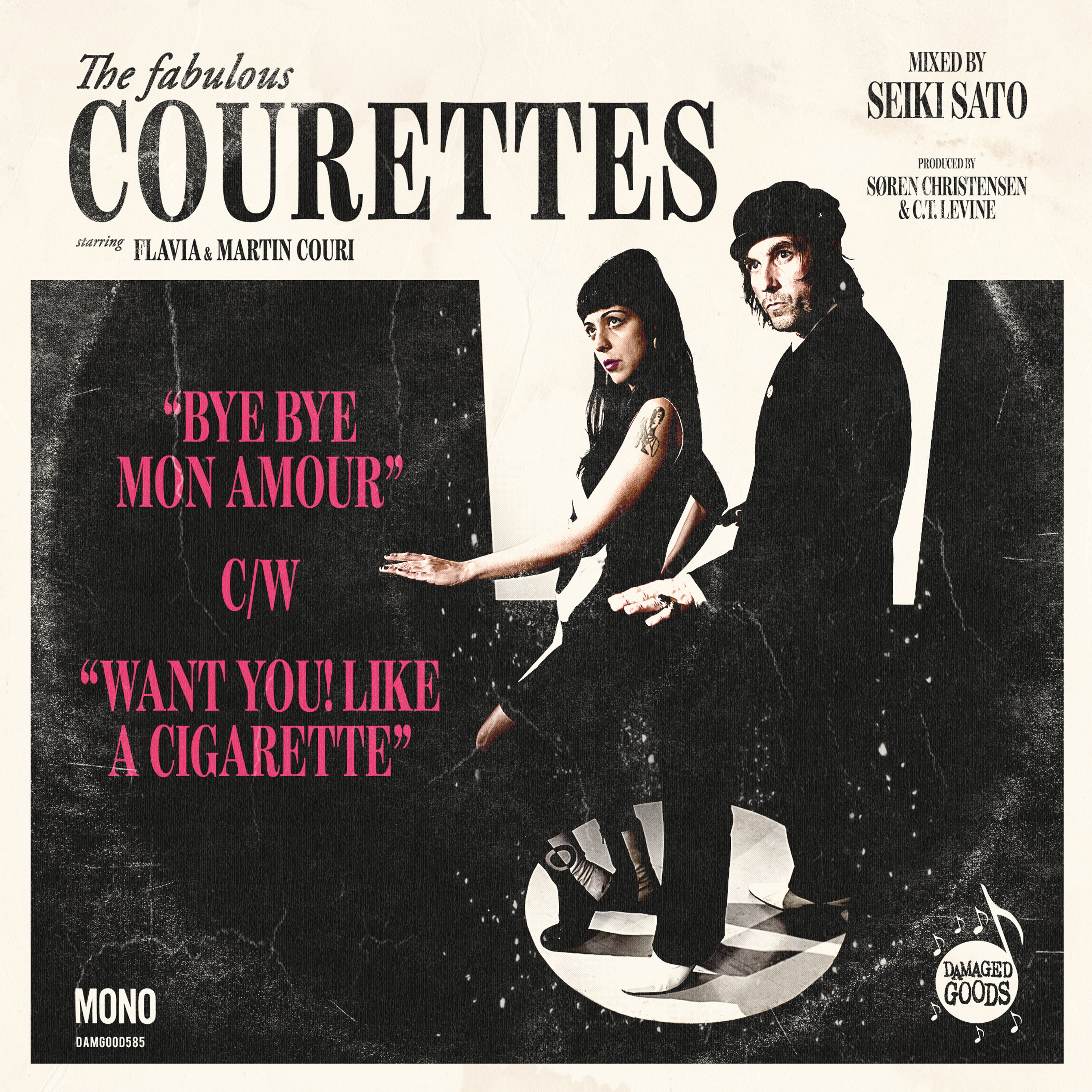 The Courettes - Bye Bye Mon Amour (7 INCH)