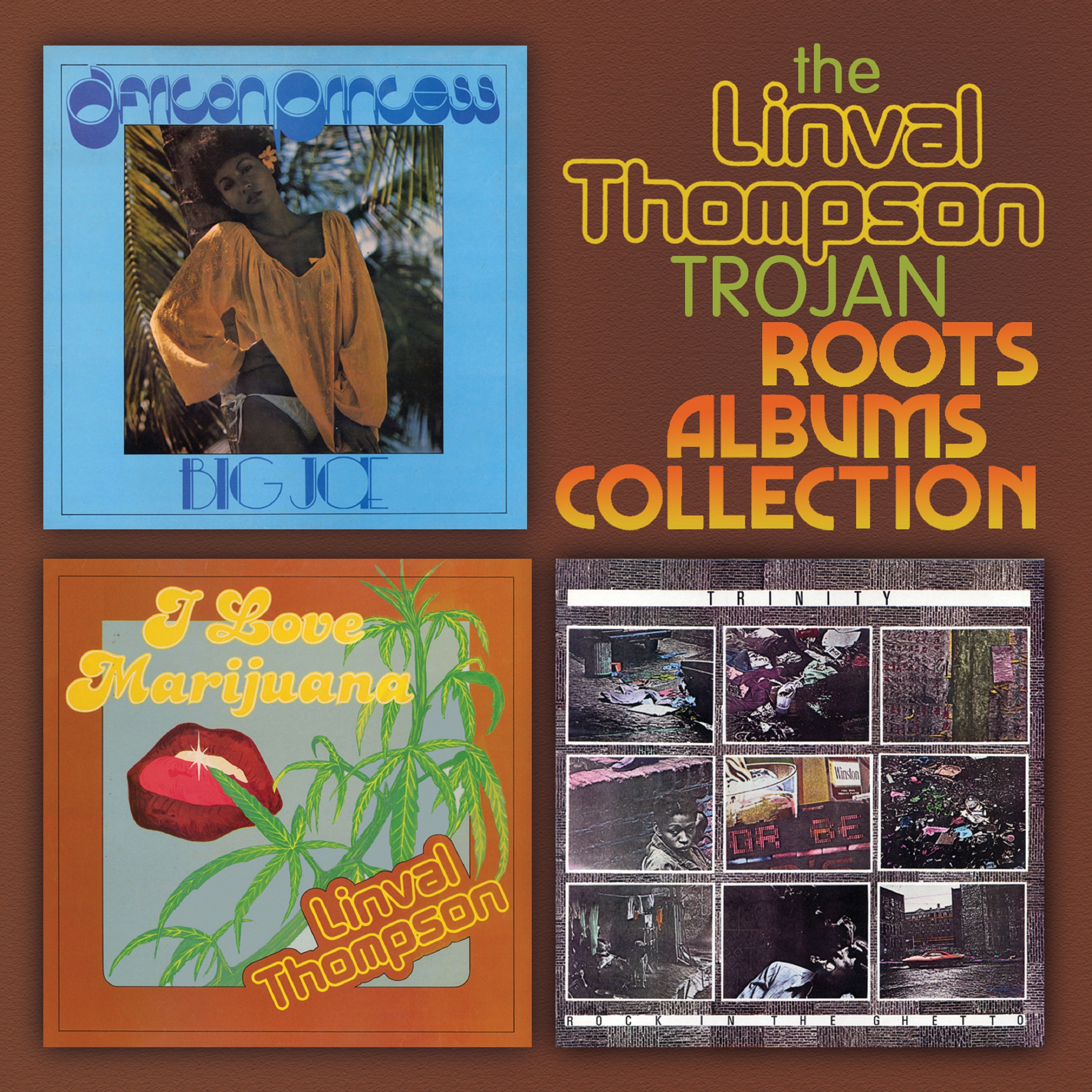 Linval Thompson Trojan Roots Album Collection: Expanded Edition (CD)