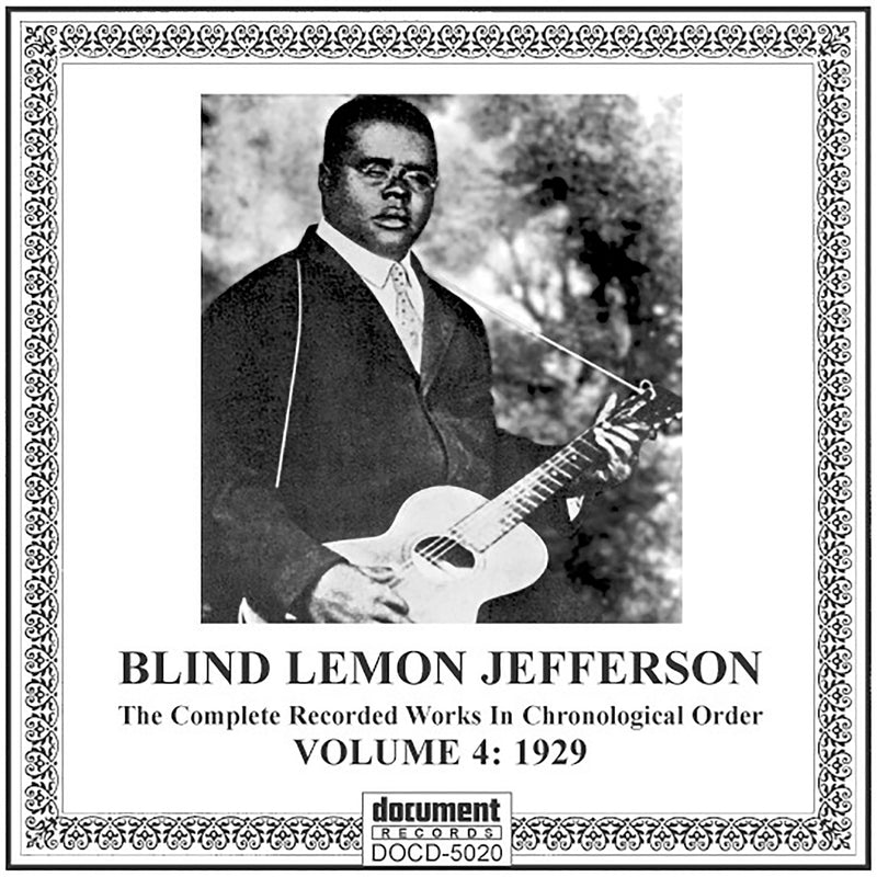 Blind Lemon Jefferson - Complete Recordings 1925-1929 Vol. 4 (1929) (CD)