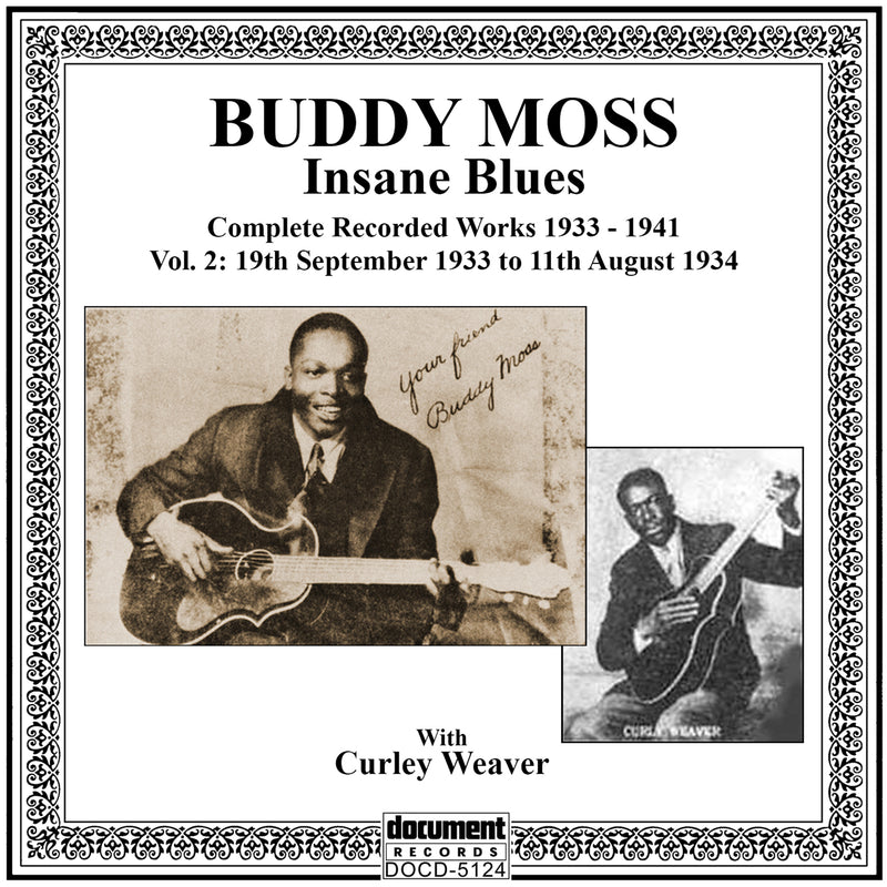 Buddy Moss - Complete Recorded Works 1933-1941: Volume 2 (CD)