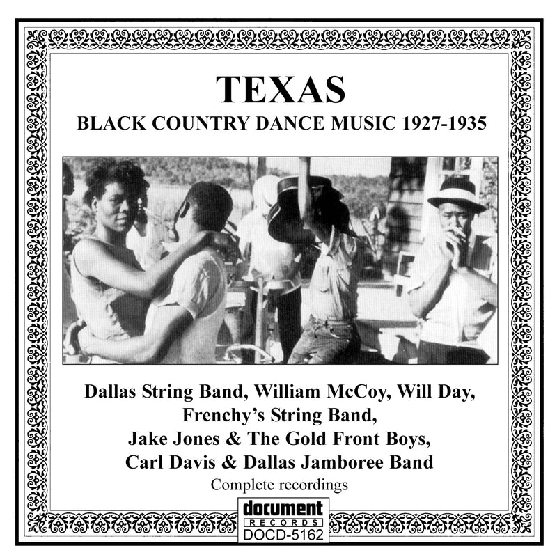 Texas Black Country Dance Music 1927-1935 (CD)