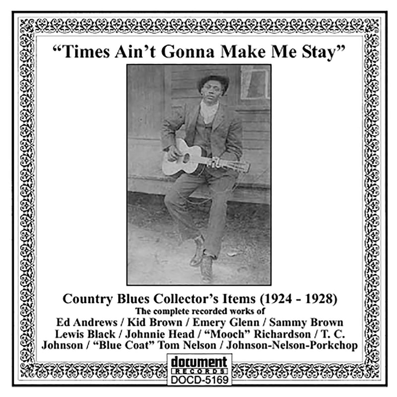 Country Blues Collector's Items 1924-1928 (CD)