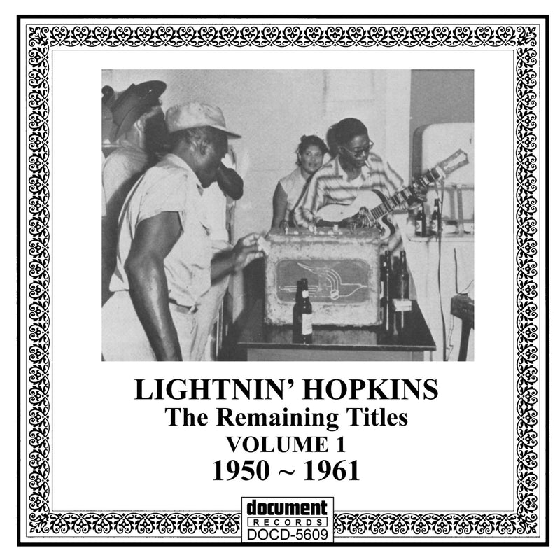 Lightnin' Hopkins - The Remaining Titles Vol. 1 (1950-1961) (CD)