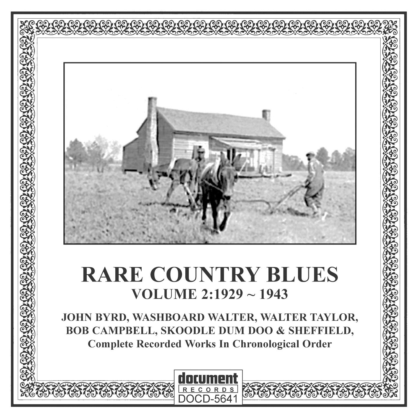 Rare Country Blues Volume 2: 1929-1943 (CD)