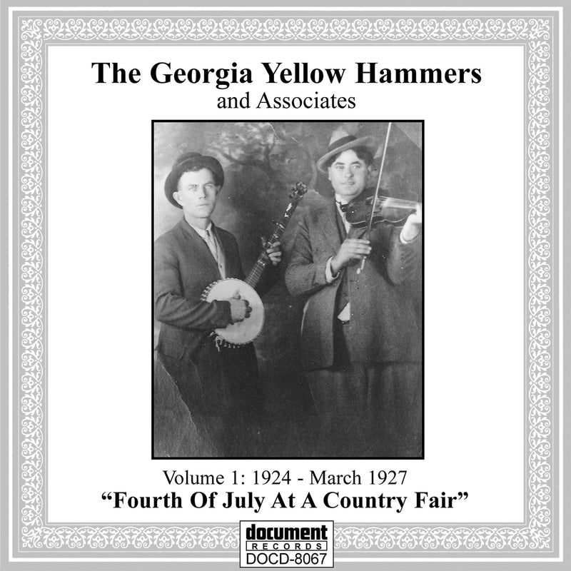 Georgia Yellow Hammers And Associates - Complete Recorded Works Volume 1: 1924-1927 (CD)