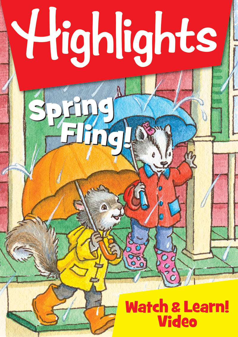 Highlights Watch & Learn!: Spring Fling! (DVD)