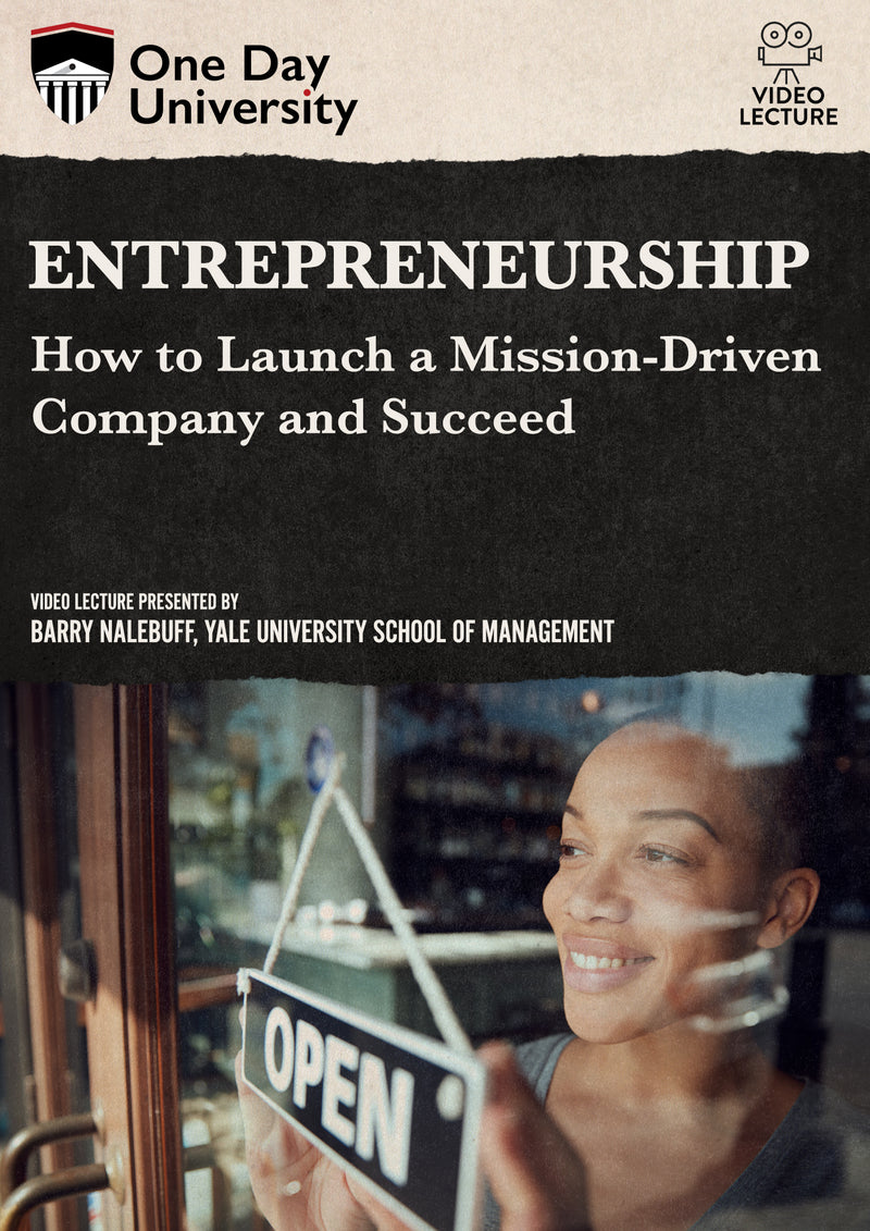 One Day University: Entrepreneurship: How to Launch a Mission-Driven Company and Succeed (DVD)