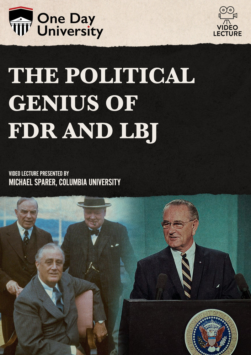 One Day University: The Political Genius of FDR and LBJ (DVD)