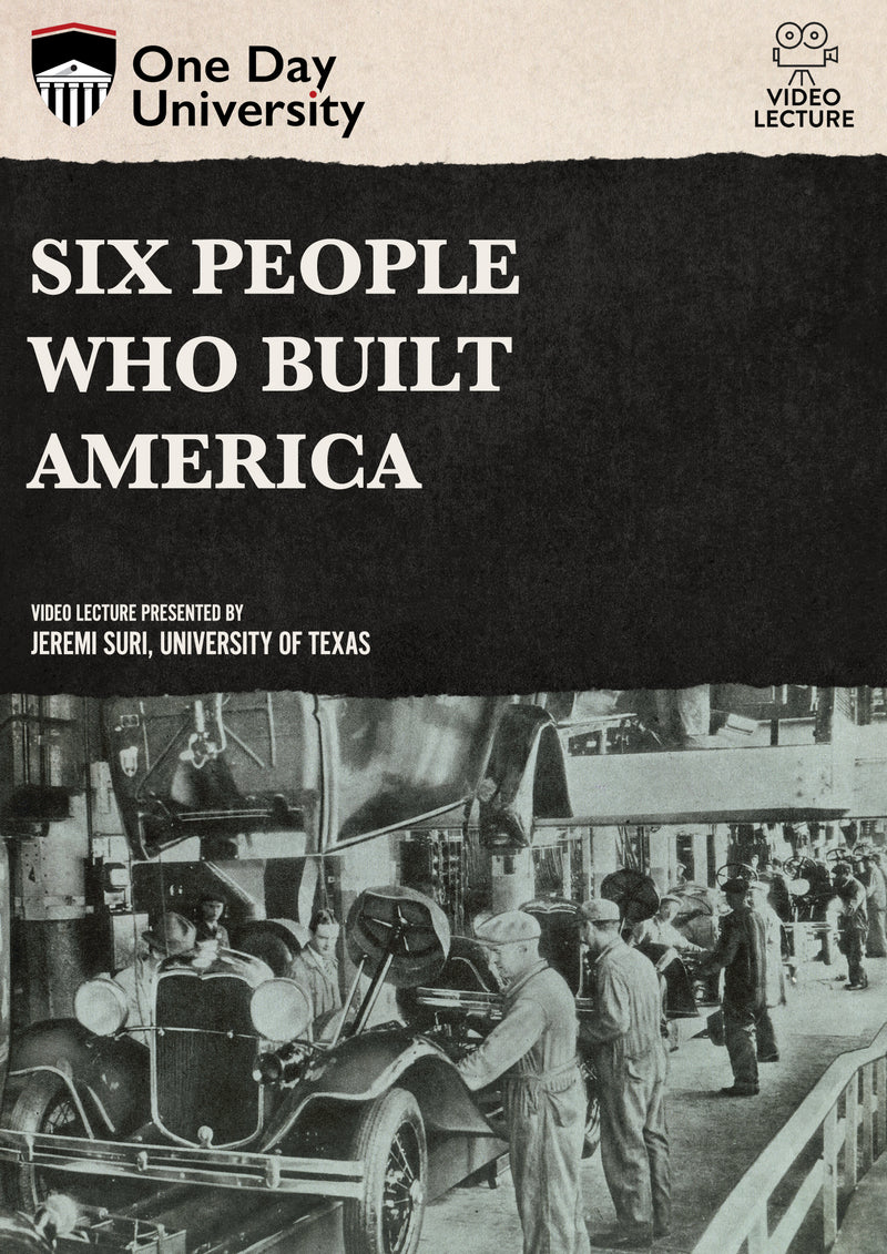 One Day University: Six People Who Built America (DVD)