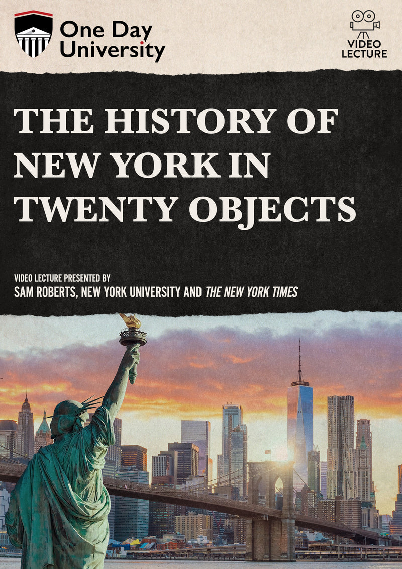 One Day University: The History of New York in Twenty Objects (DVD)