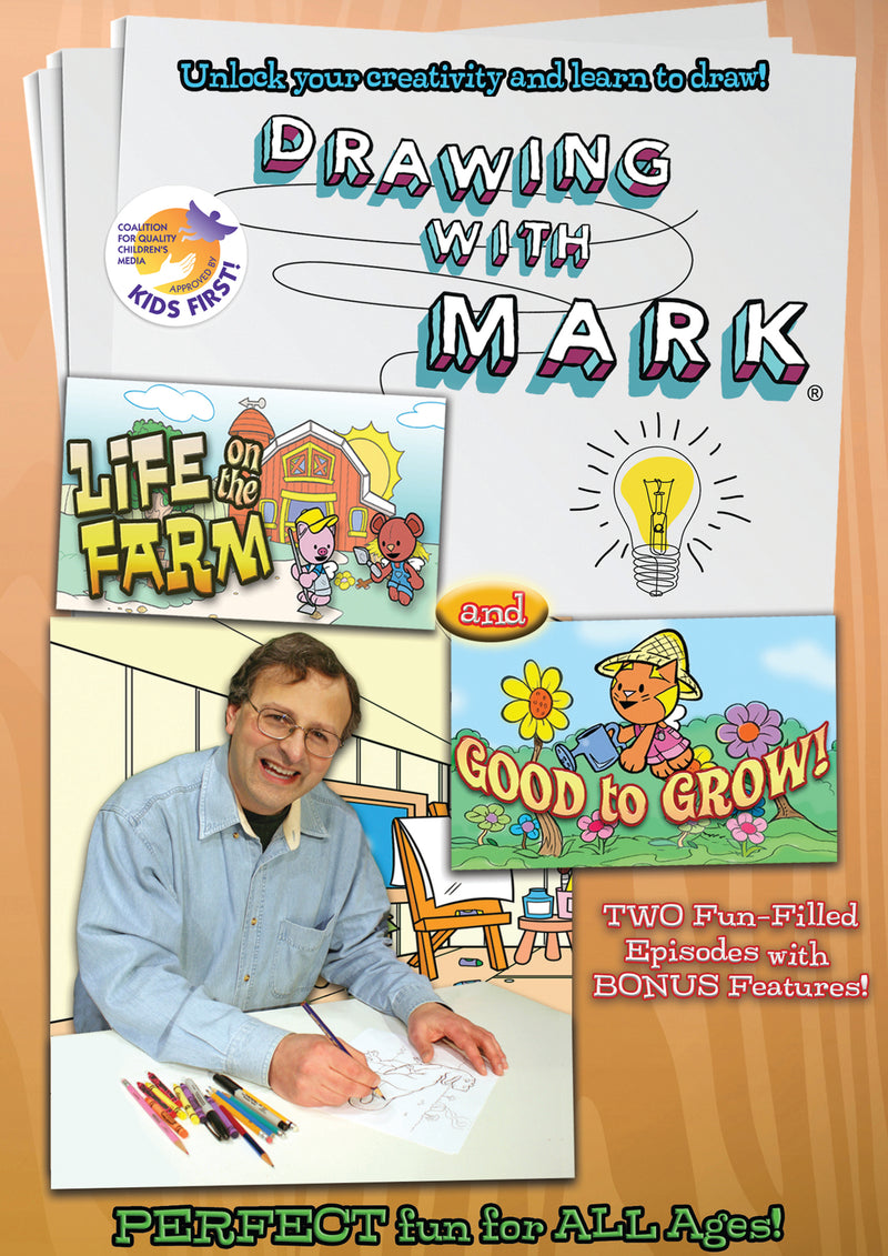 Drawing With Mark: Good To Grow And Life On The Farm (DVD)