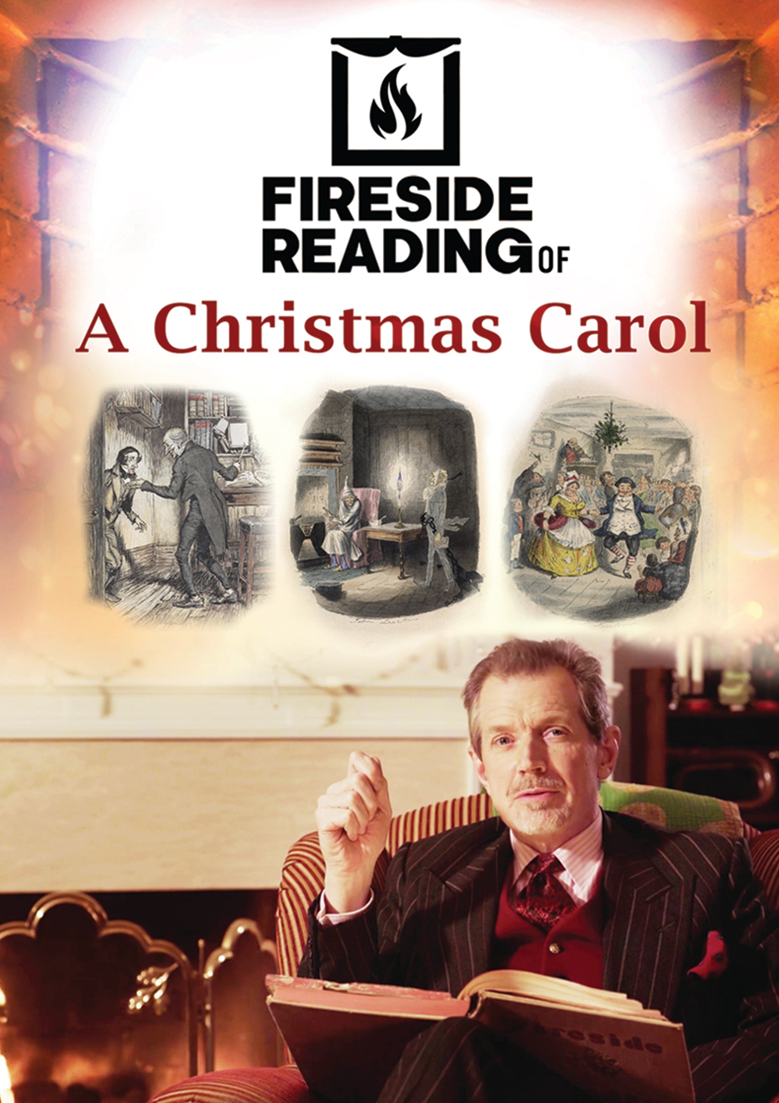 Fireside Reading Of A Christmas Carol (DVD)