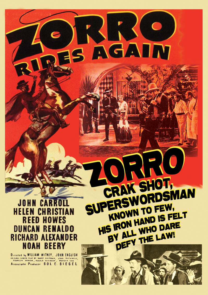 Zorro Rides Again (DVD)