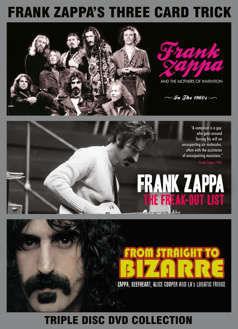 Frank Zappa - Three Card Trick (DVD)