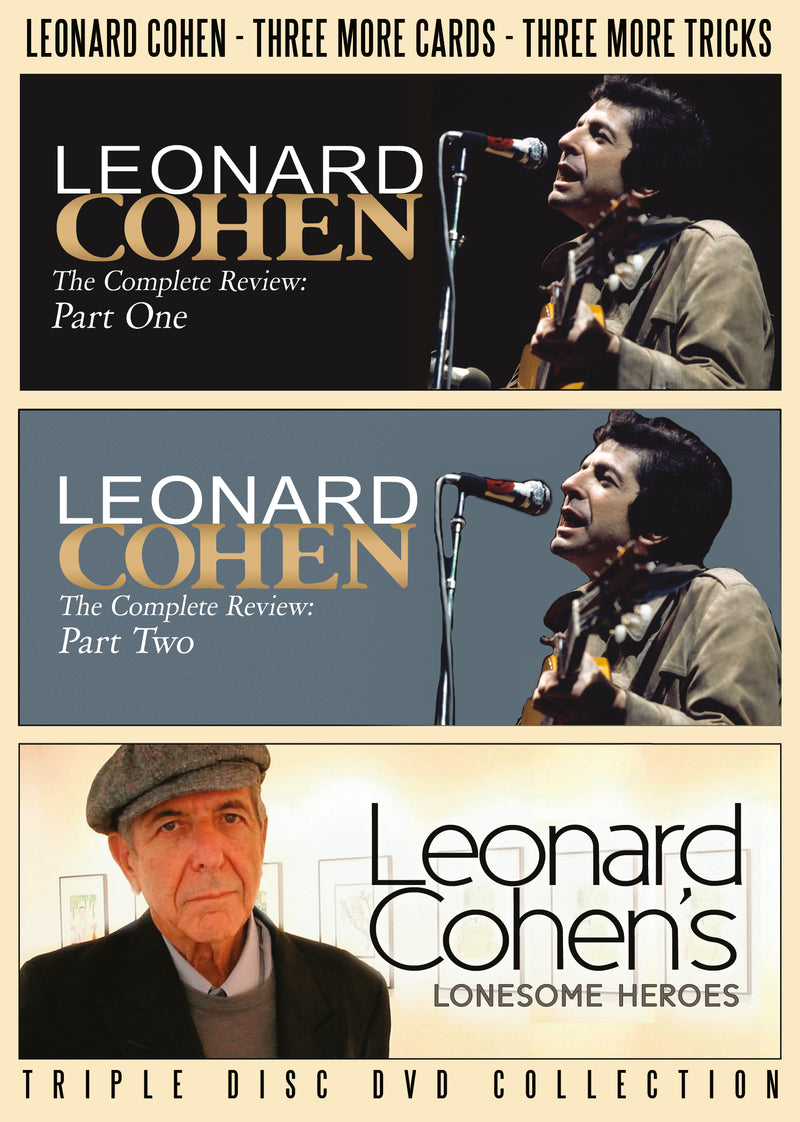 Leonard Cohen - Three More Cards, Three More Tricks (DVD)