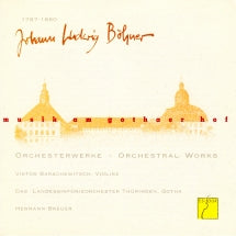 Thüringen Philharmonie Gotha & Breuer & Barschewitsch - Böhner: Orchestral Works (Music at the Court of Gotha) (CD)