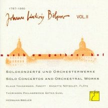 Thüringen Philharmonie Gotha & Breuer & Thunemann - Böhner, Vol. II: Solo Concertos and Orchestral Works (Music at the Court of Gotha) (CD)