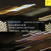 Helmut C. Jacobs - Capriccio: Works for Accordion by Brehme & von Knorr (CD)